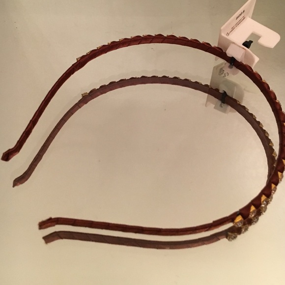 Style&Co. Rhinestone skinny headband, NWT, brown - Picture 3 of 4
