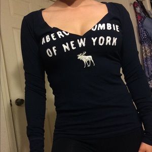 Sexy long sleeve shirt from Abercrombie and Fitch