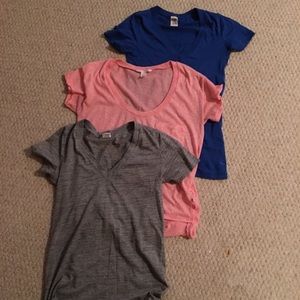 VS Pink V-necks