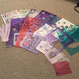 Lot of stencils!