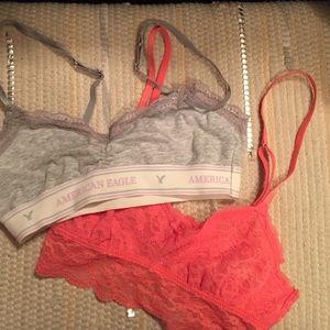 2 Aerie Bralettes