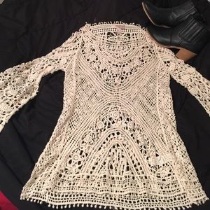 Forever 21 contemporary crochet top