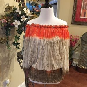 Beautiful Print sheer top