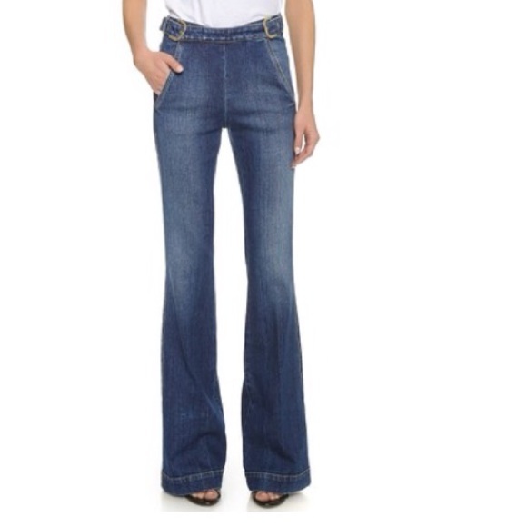 Stella McCartney 'The 70's Flare' High Waist Jeans