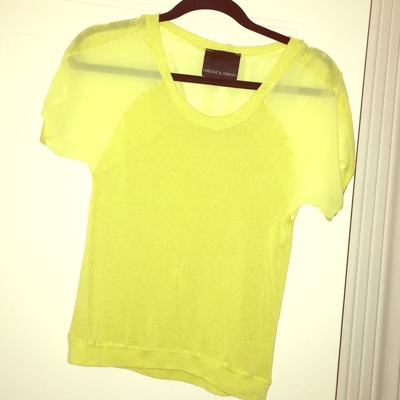 Bright yellow dress shirt - Picture 1 of 4