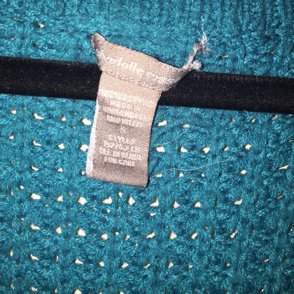 Turquoise sweater - Picture 4 of 4