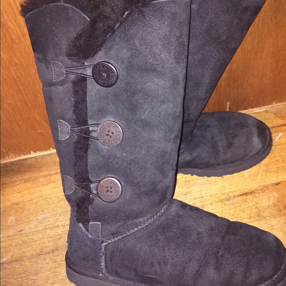 Black UGG boots