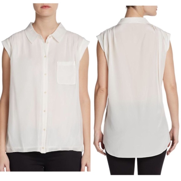 Elizabeth and James 'Henna' silk shirt