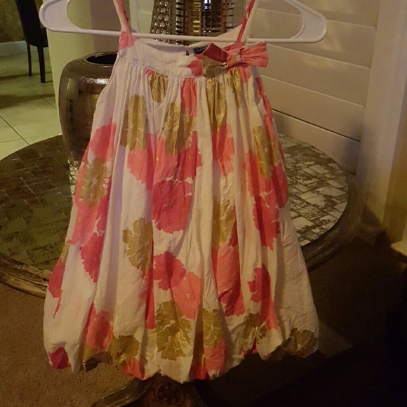 Girls floral summer dress