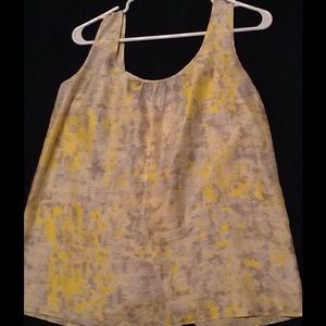 Silk tank top