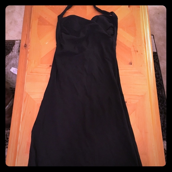 Victoria Secret Black Halter Dress