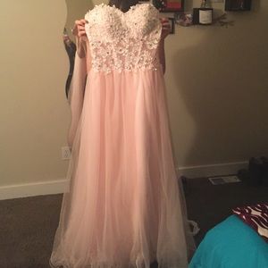 Light Pink prom dress