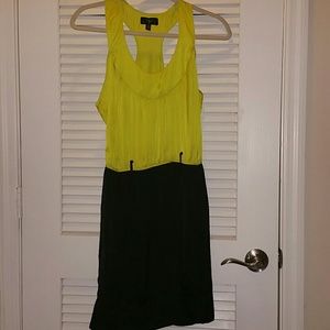 Neon green and black Aqua dress