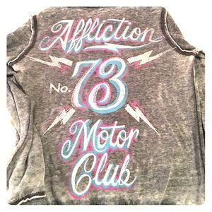 Affliction Zip Up Hoodie