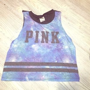Brand new Victoria secret galaxy crop top