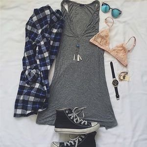 DRESS: Brandy Melville Ribbed Tank Dress