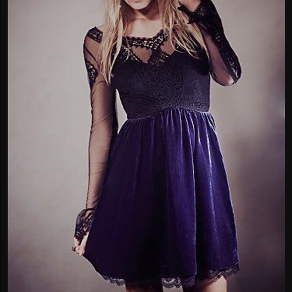 Free People V for Victoria mini dress