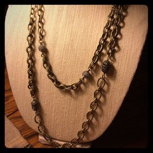 Chloe and Isabel brass chain necklace!