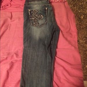 Miss me jeans capris size 29