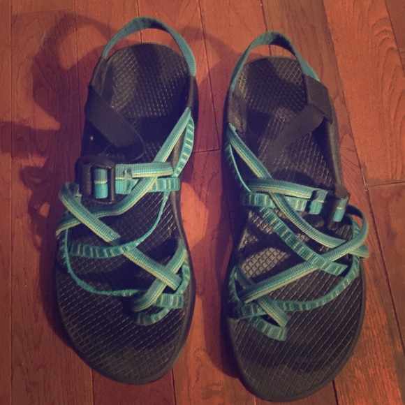 Blue Green Chacos