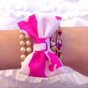 Lilly Pulitzer Bow Bracelet- Multiple Prints!