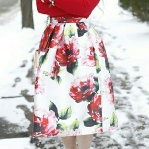 Rose Midi Skirt