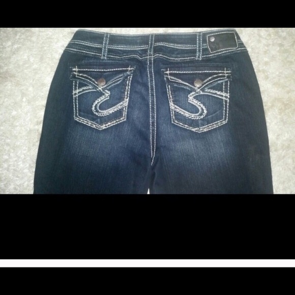 Silver jeans. New dark wash