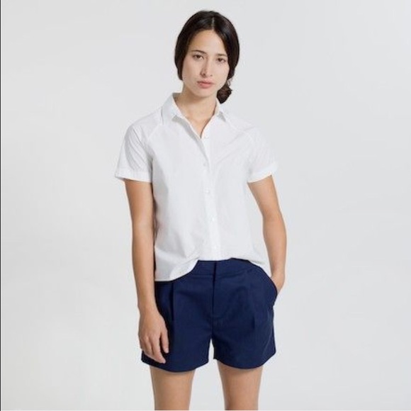 Everlane short sleeve poplin