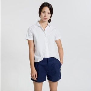 Everlane short sleeve poplin