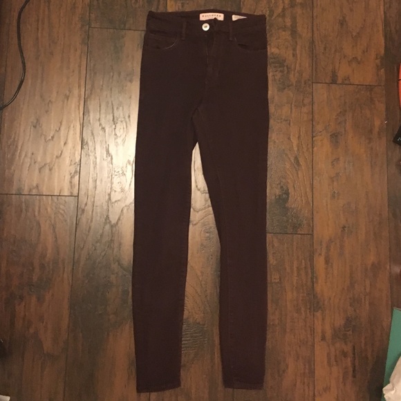 Burgundy Bullhead Jeans