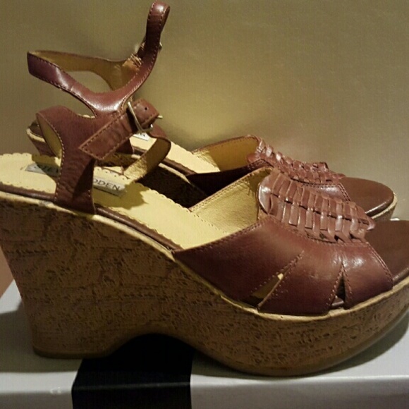 Brown Wedge Steve Madden