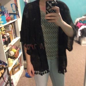 Tan Crotched Tank Top