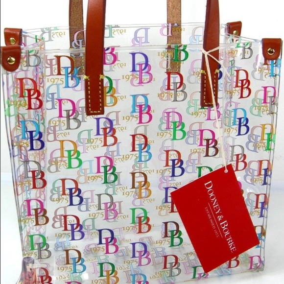 Dooney & Bourke Logo Clear Tote Bag