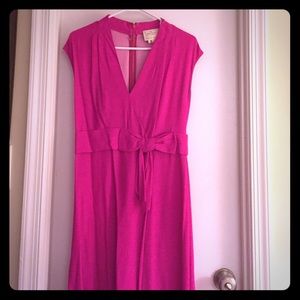 Hot pink Kate Spade bow dress