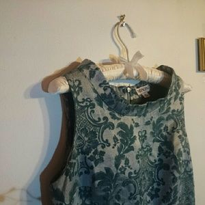 Mod Scoop Collar Mini-Dress by Merona