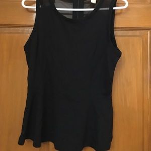 Banana republic peplum top