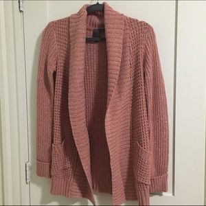 Francesca's Collections Open Front Sweater