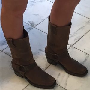 Frye Brown Leather Boots