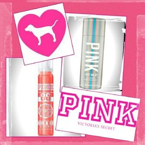 "PINK VS" Light Me Up & Mandarin Coconut Body Mist