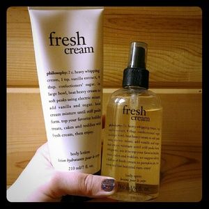 Body lotion and spray