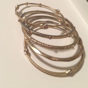 FINAL SALE Lia Sophia set of 5 bangles