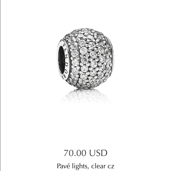 Pandora Pave Lights charm
