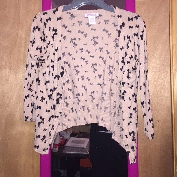 a cropped sweater jacket