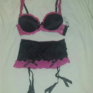 Bra & Thong/Garter