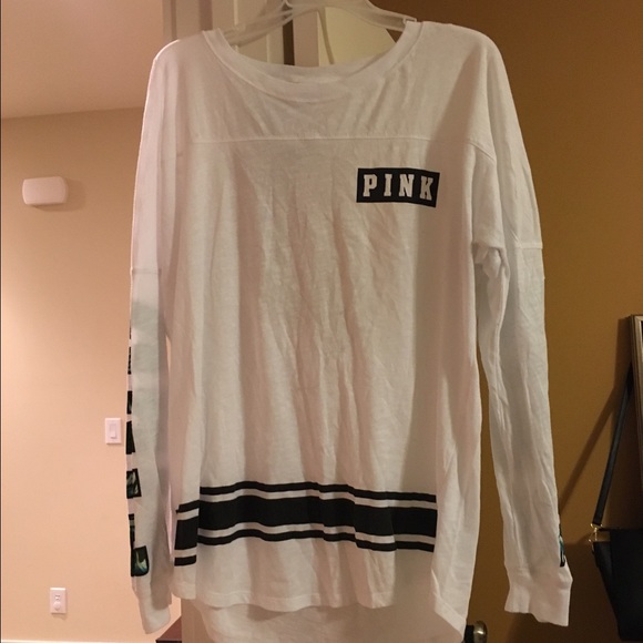 PINK Victoria's Secret Tops - Victoria Secret Pink open back t-shirt!