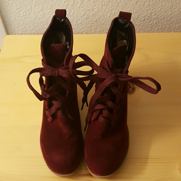 Wedge booties