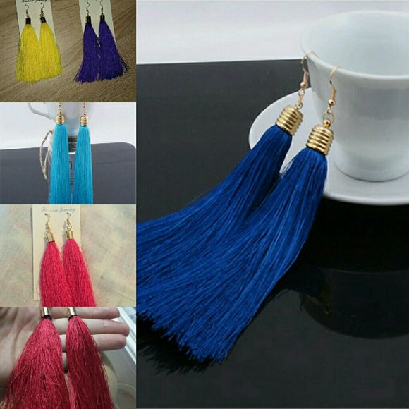 Long Tassel Earrings