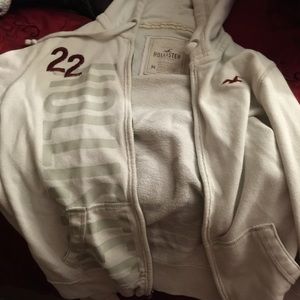 Hollister zip up jacket
