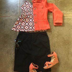 GAP Chino Skirt (black)