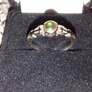 Sterling mood ring
